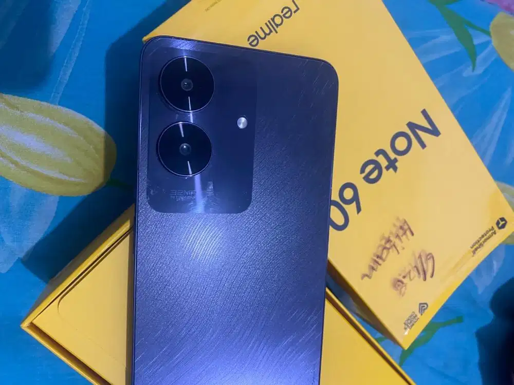 Realme Note 60 6/128 Dijual HP Rusak Padam Baru Hari Ini