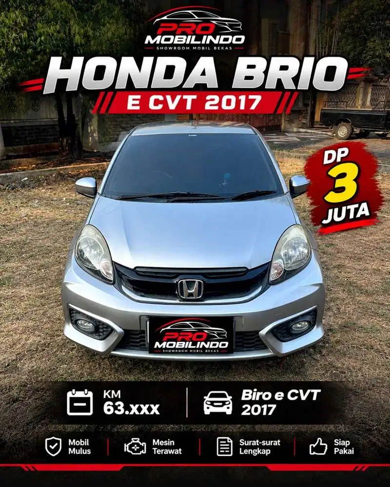 Honda Brio E AT 2017