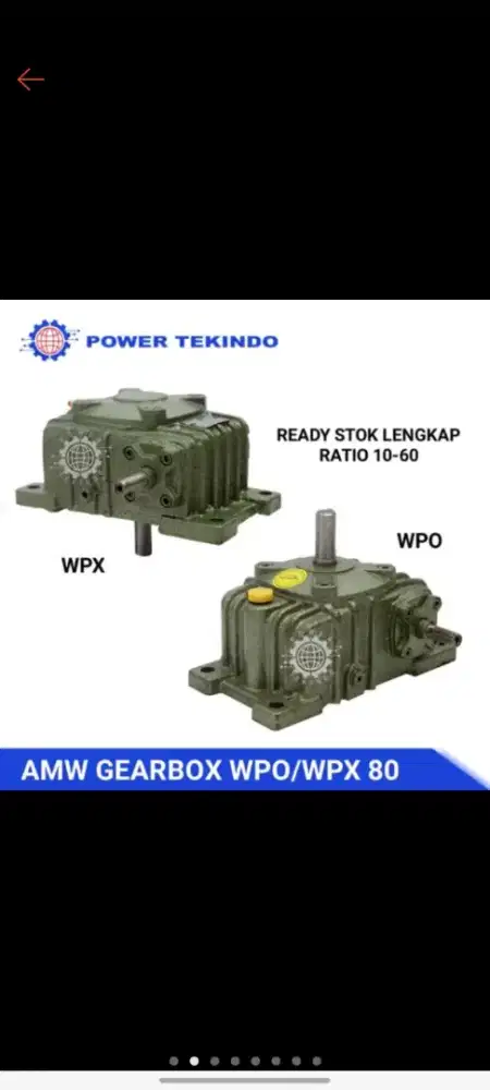 Gearbox wpa dan wpx