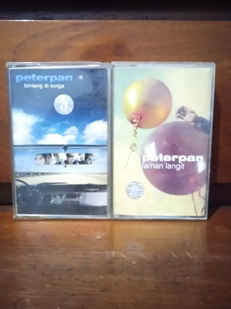 Kaset pita band  Peterpan 2pcs