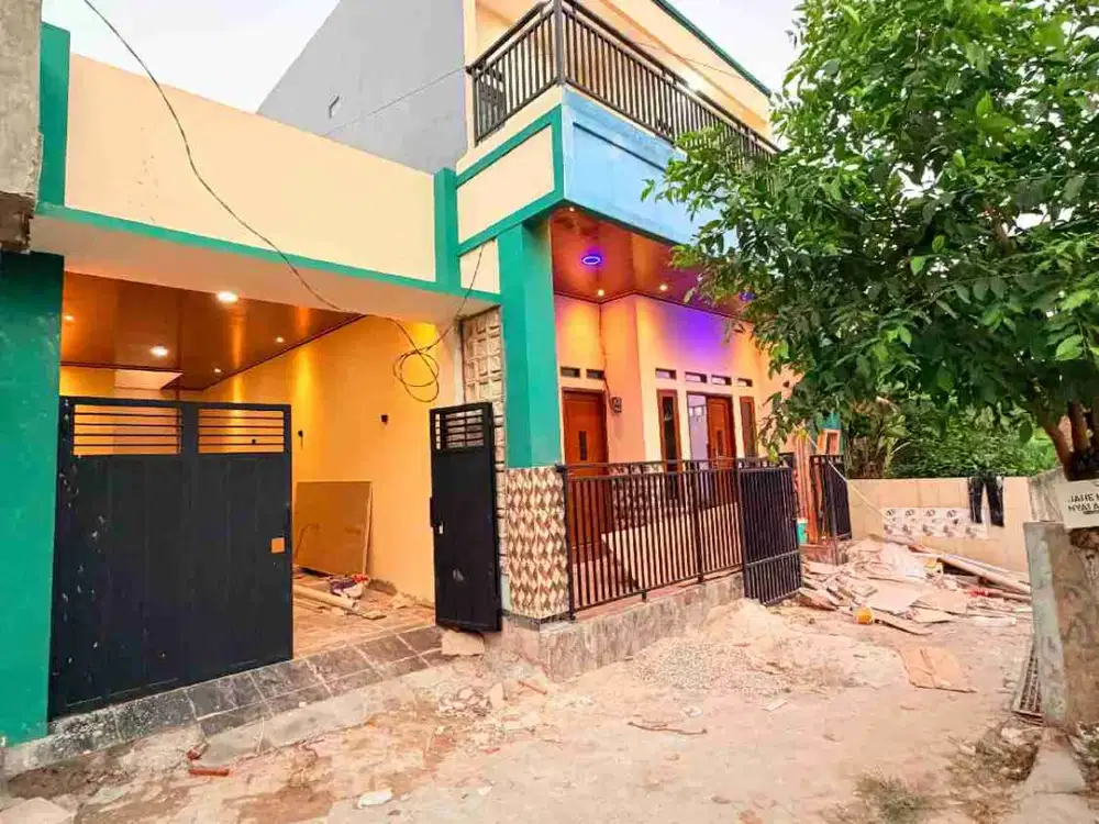 RUMAH KAMPUNG 2 LANTAI MEWAH MURAH DI MUSTIKA SARI BEKASI KOTA