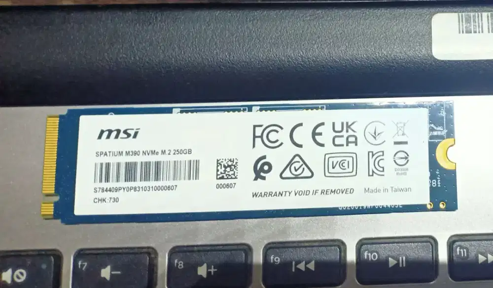 SSD M2.Nvme MSI Spatium M390 250Gb