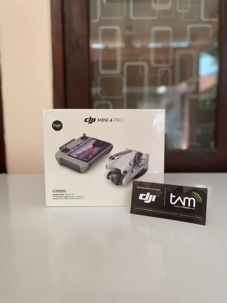dji mini 4 pro combo plus rc2 baru / segel