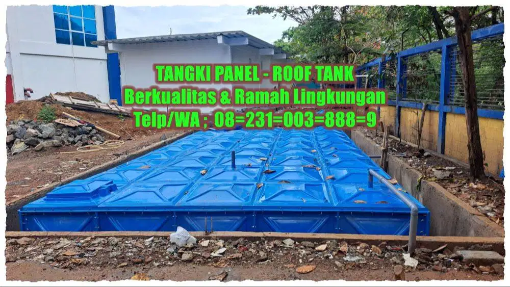 PANEL TANK – TANGKI AIR – TANGKI PANEL – ROOFTANK – TANGKI FIBERGLASS