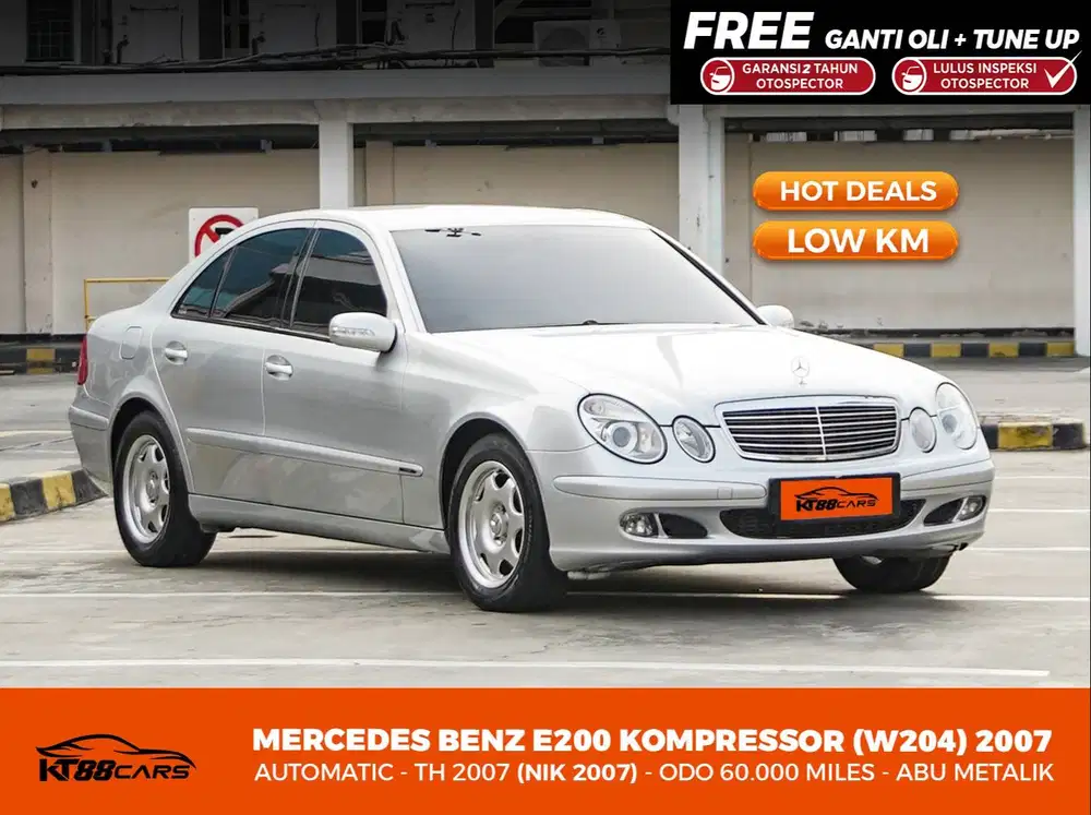 MERCEDES BENZ  E200 K AT KOMPRESOR (W204) 2007