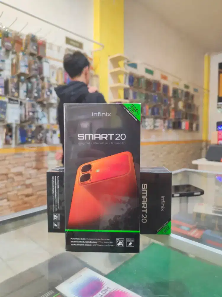INFINIX SMART 20 4/64 promo+bonus cash & credit garansi Resmi