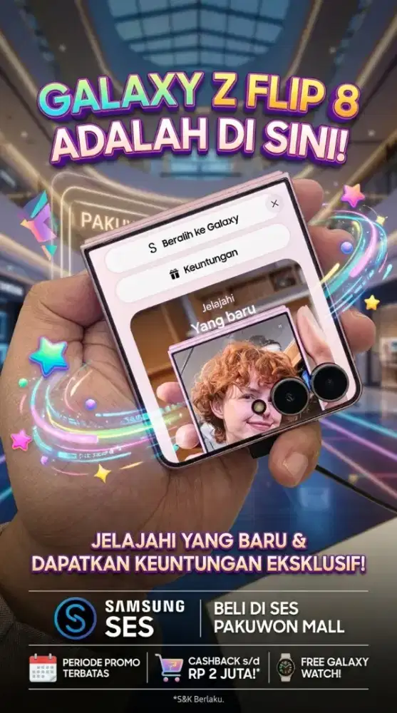 PROMO SAMSUNG GALAXY Z FLIP 8 CICILAN 0 PERSEN