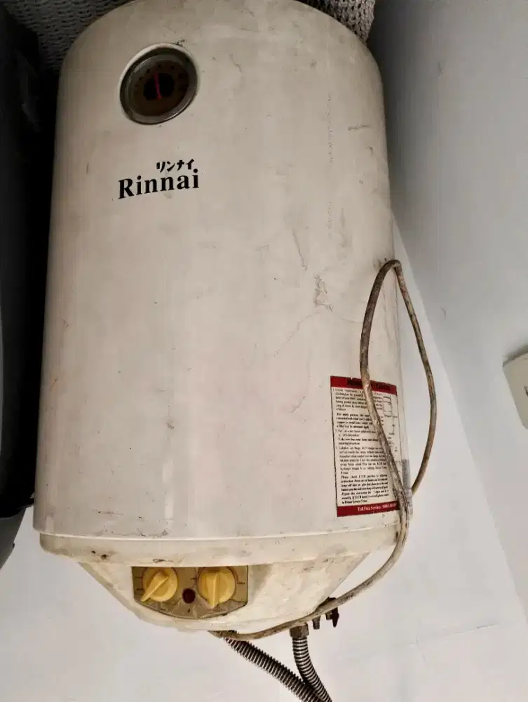 JUAL WATER HEATER RINNAI 50 LITER
