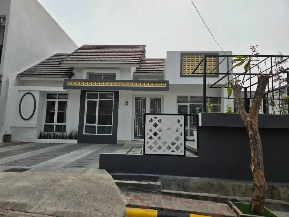Dijual rmh 1lt hoek, baru dan bagus di Bcc akses Toll& Statsiun 10 mnt