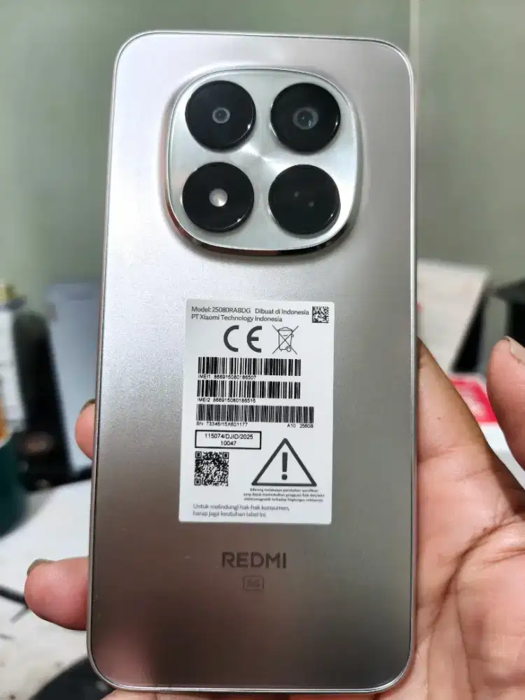 Xiaomi redminote 15 pro 5g ram 8/256gb