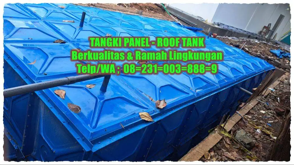 PANEL TANK – TANGKI AIR – TANGKI PANEL – ROOFTANK – TANGKI FIBERGLASS