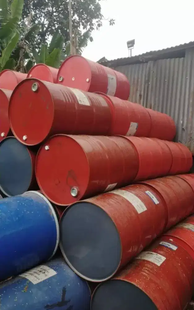Ready drum besi 200liter bekas