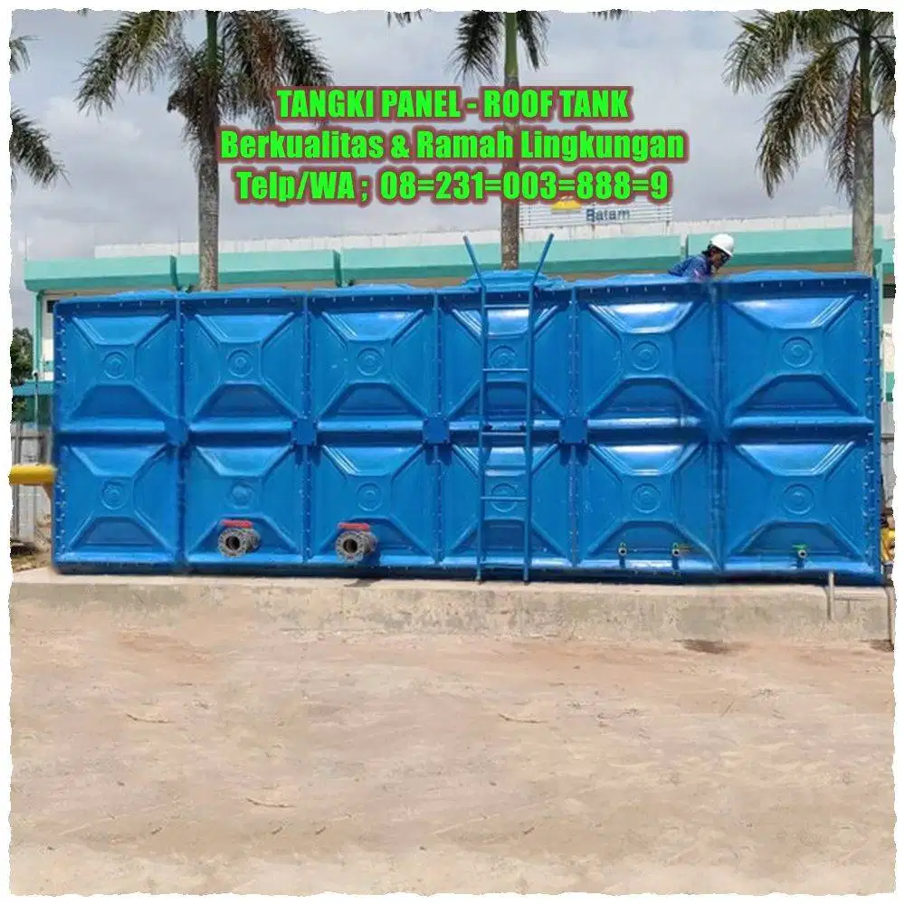 PANEL TANK – TANGKI AIR – TANGKI PANEL – ROOFTANK – TANGKI FIBERGLASS
