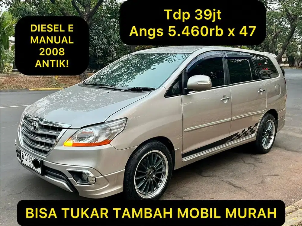 Toyota kijang innova E diesel manual 2008