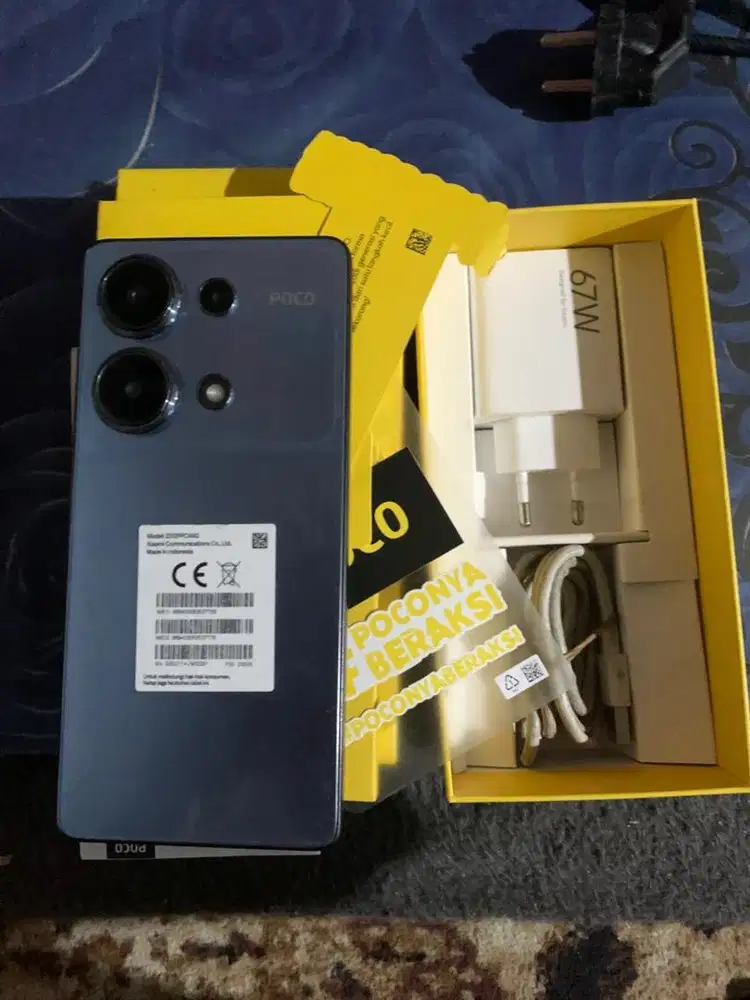 Poco m6 pro 8/256 lengkap