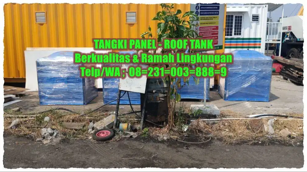 Tangki Panel,Tangki Air Fiberglass,Roof Tank,Tangki Air Kotak,Toren Ai