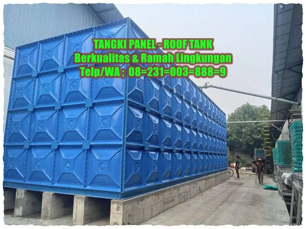 PANEL TANK – TANGKI AIR – TANGKI PANEL – ROOFTANK – TANGKI FIBERGLASS