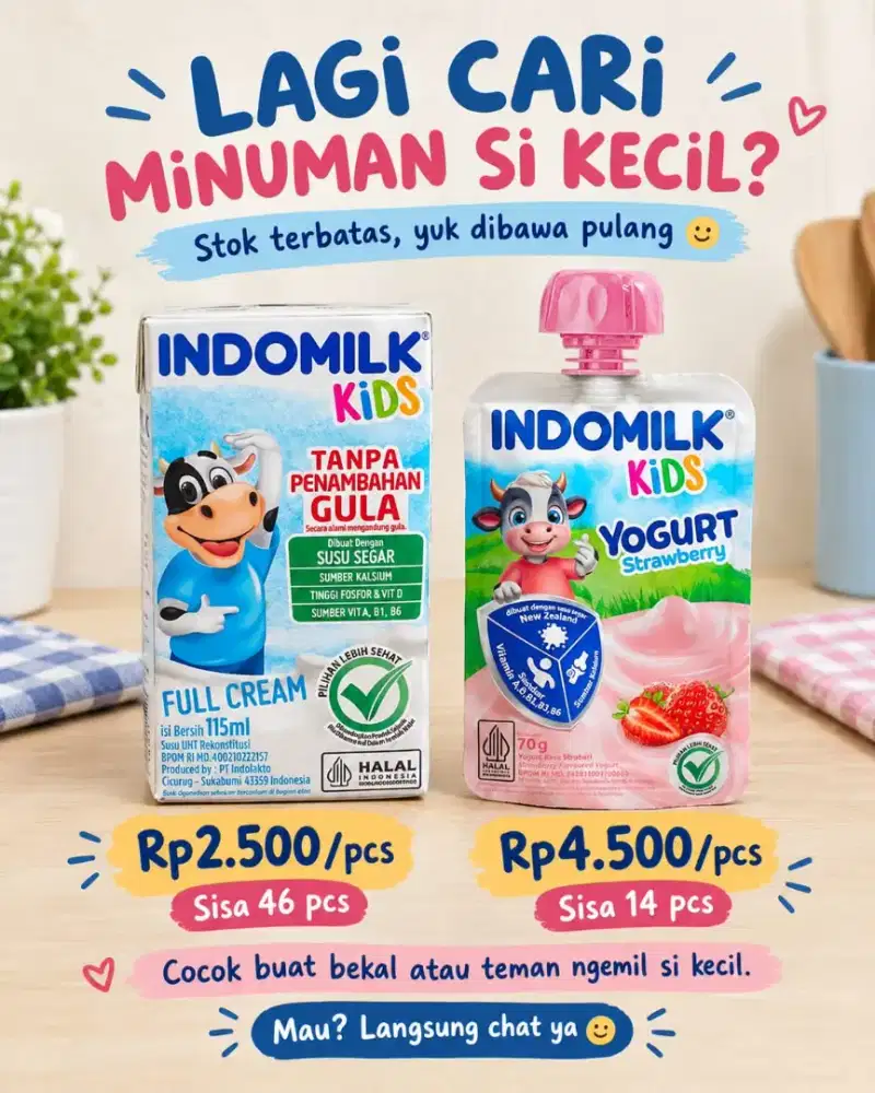 Susu Indomilk Putih 115 ml