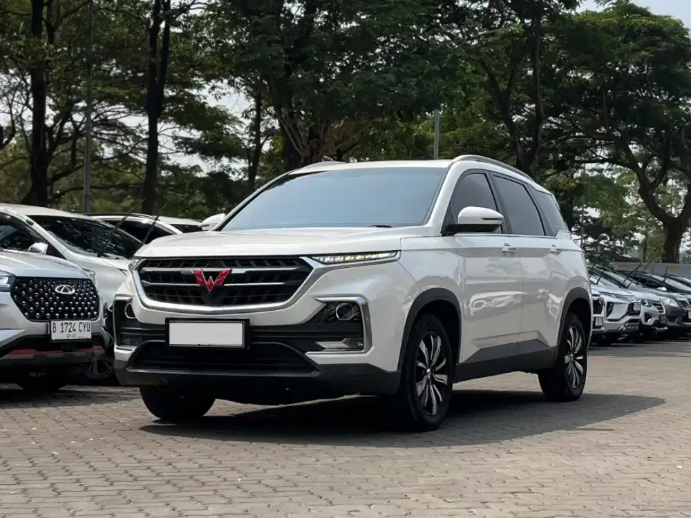 WULING ALMAZ LT LUX + SC CVT 1.5 AT 2019 PUTIH 7SEAT, KM 112RB