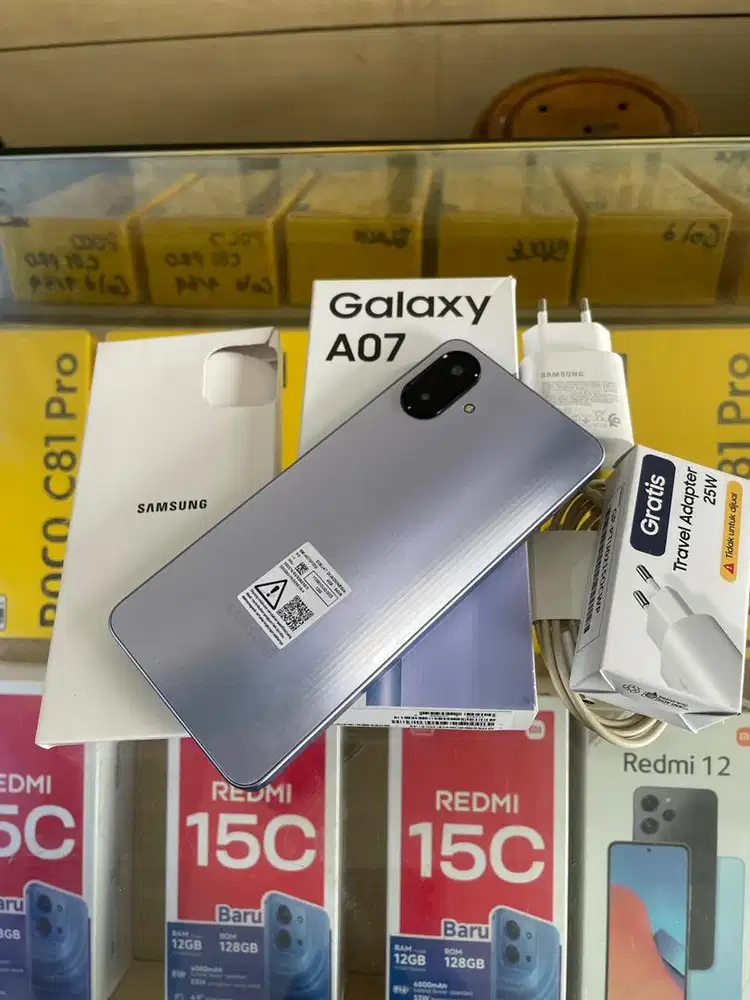 SAMSUNG A07 4/64 GB LIKE NEW FULLSET