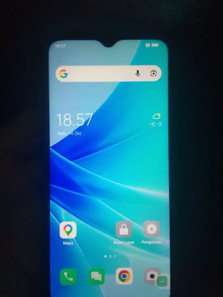Oppo a57s minus bekas ganti batre ram 8/256