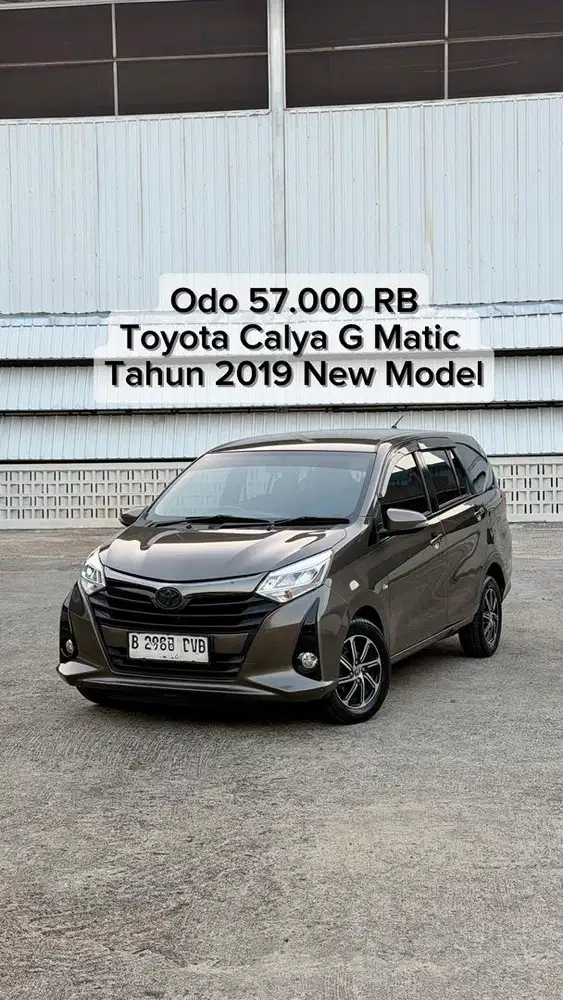 Toyota Calya G Matic 2019 New Model Low KM 57 Rban