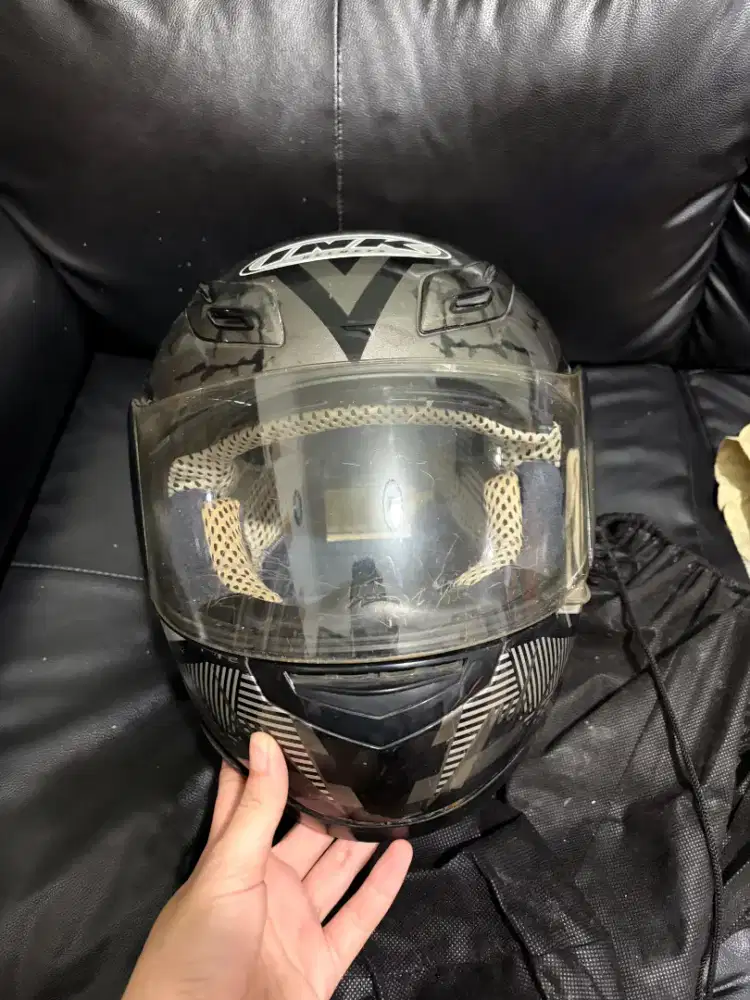 Helm INK Full Face Original Size XL SNI - Jual Cepat Murah