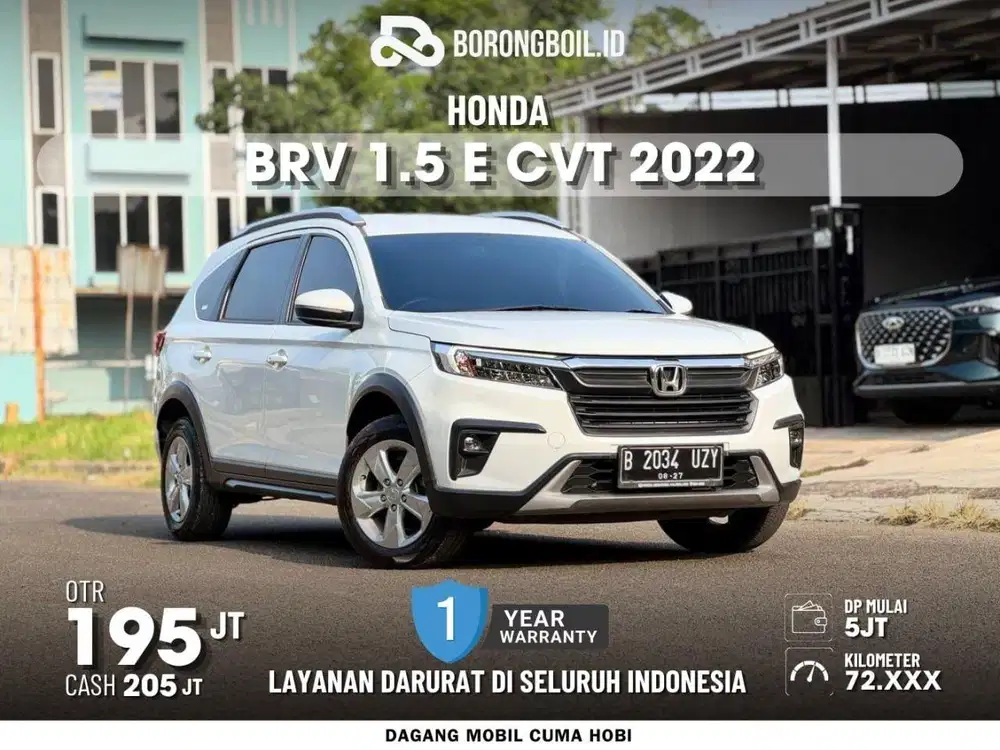 TERMURAH!!BRV E CVT 2022 PUTIH FAVORIT