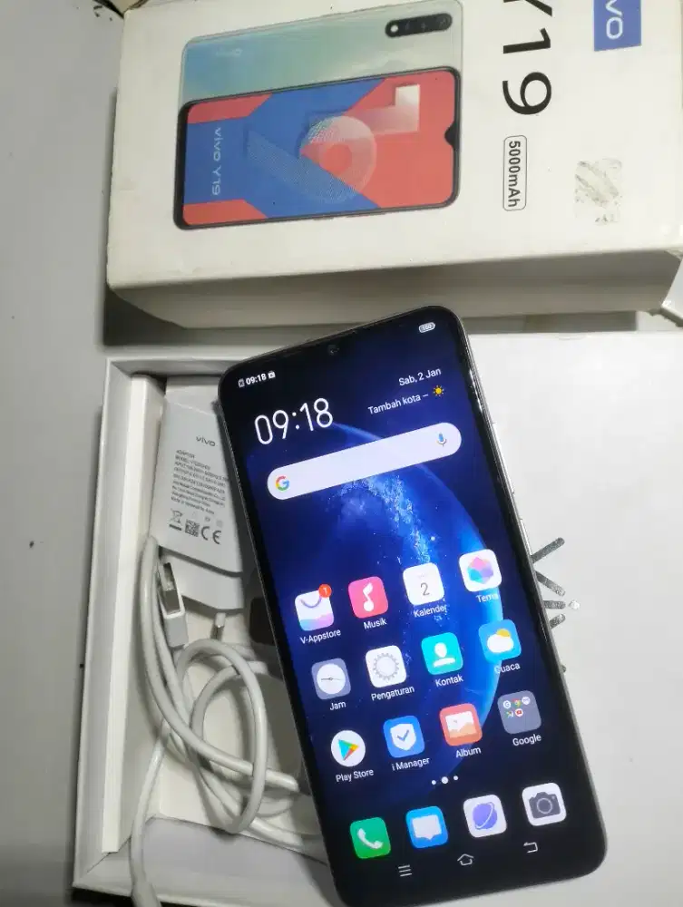 Vivo y19 fulset