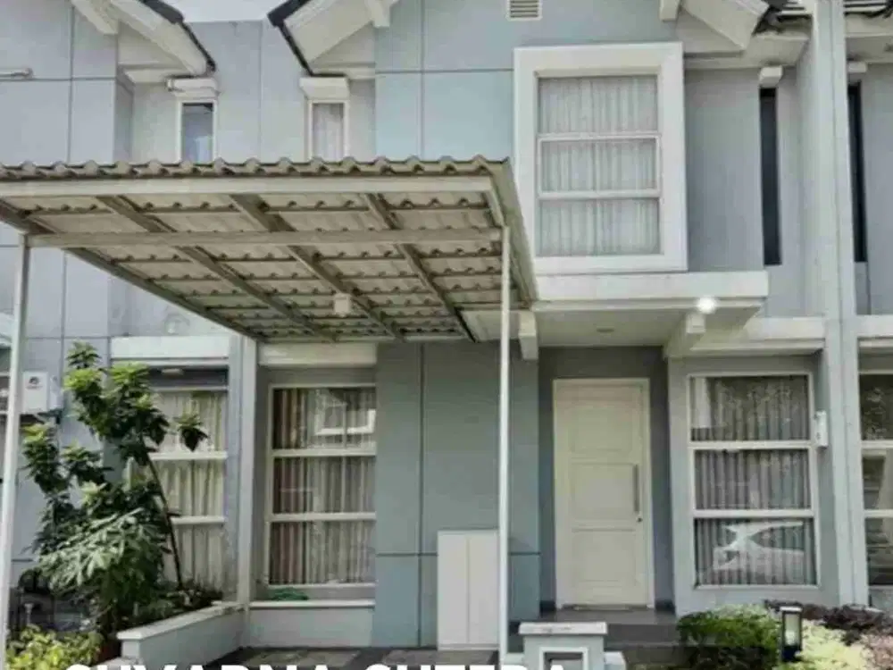 Dijual Cepat Rumah 2 Lantai Suvarna Sutera Sudah Renovasi Full Furnished Harga Termurah
