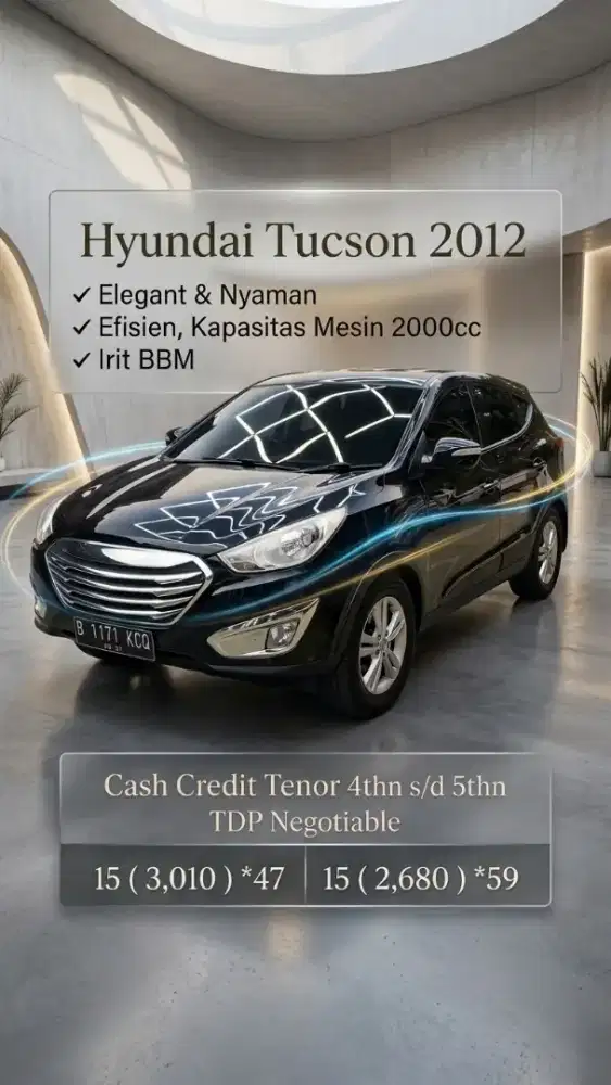 Hyundai Tuscon 2012 Bensin