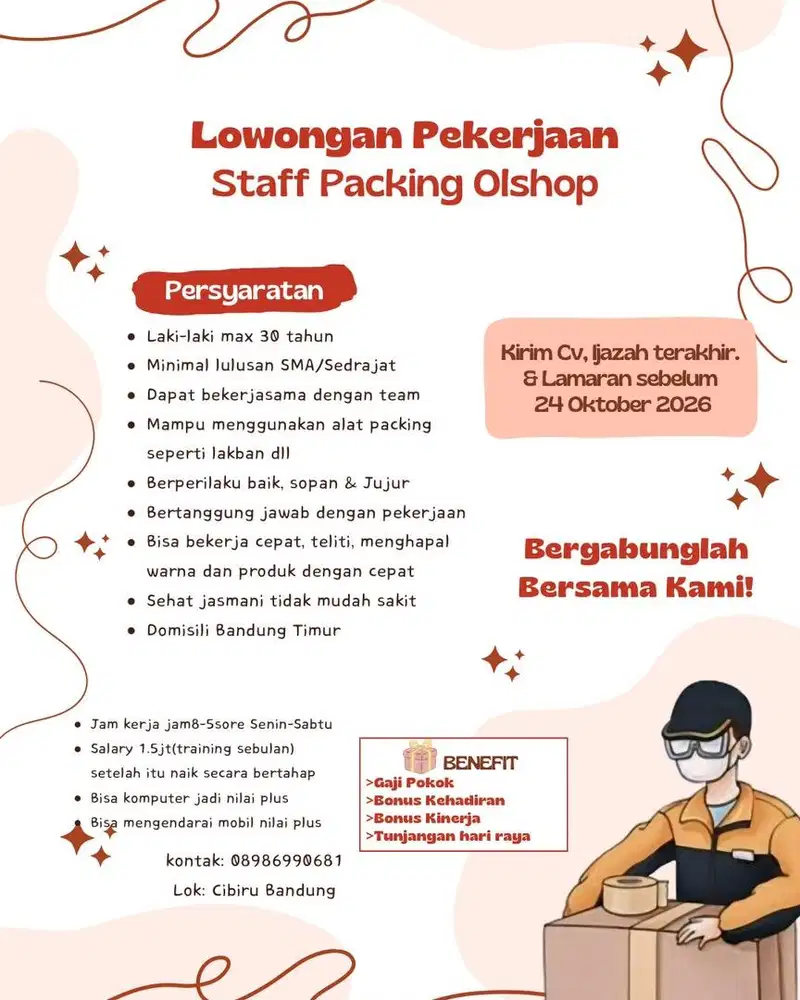 DICARI ADMIN PACKING