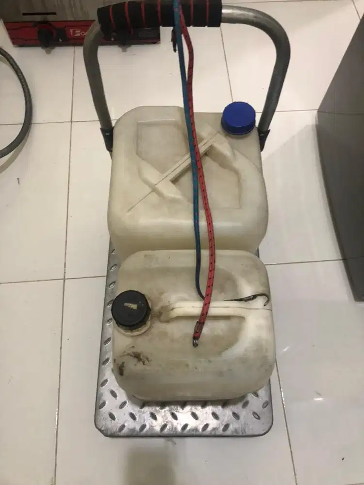 Troli barang plus dregen