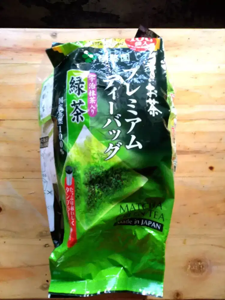 Green tea ( matcha green tea ) asli dari Jepang