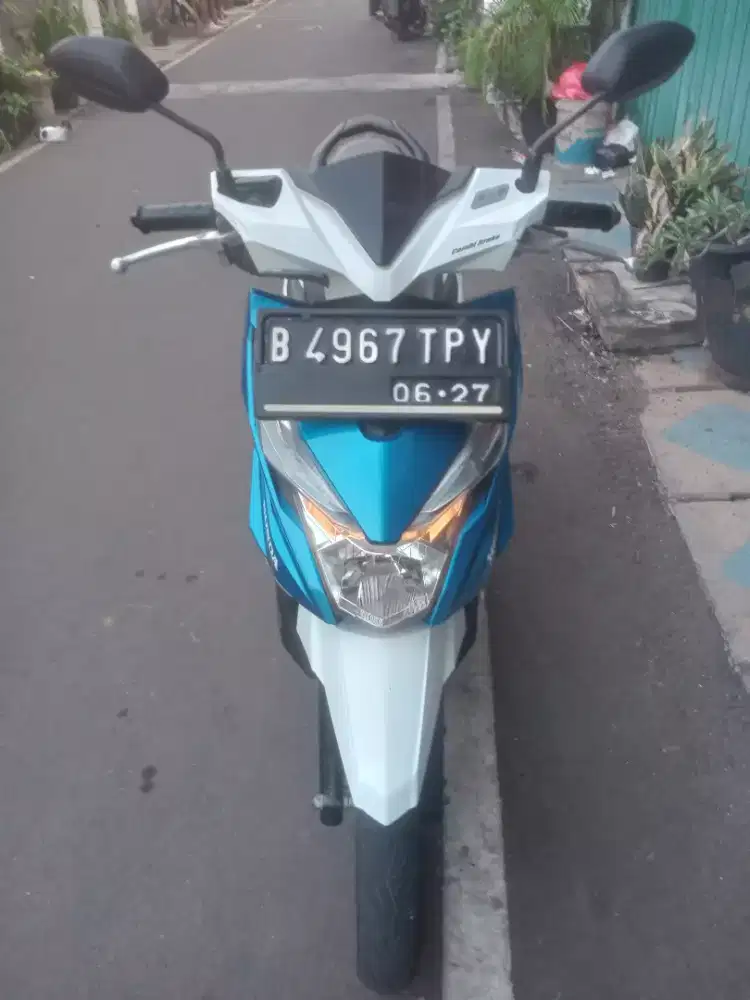 Honda beat eco CBS 2017 pajak hidup panjang orisinil fullll