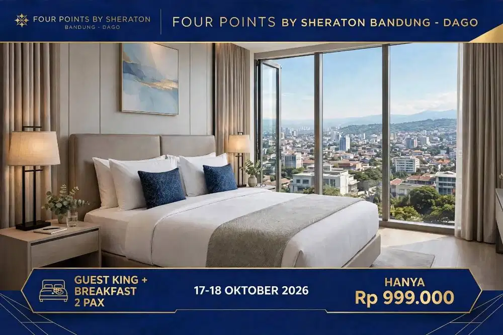 Voucher Four Points Dago 17-18 Okt - King - Breakfast