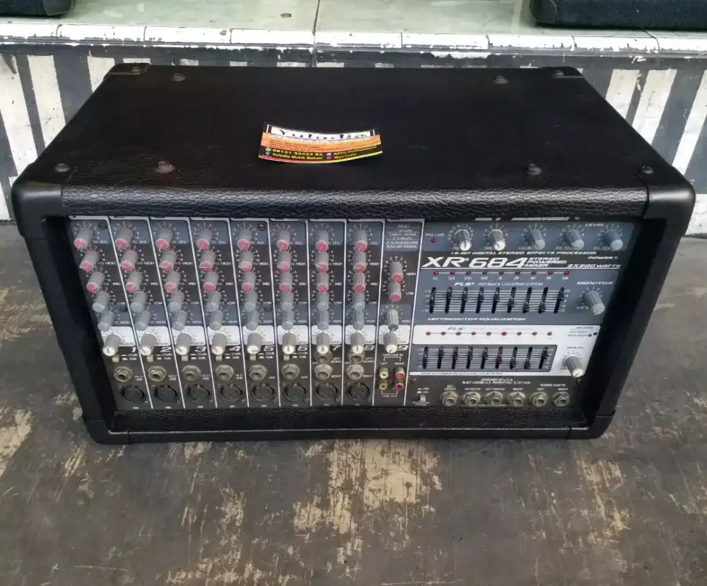 YULODIA BEKASI-power mixer peavey xr684 made in usa mulus ful original