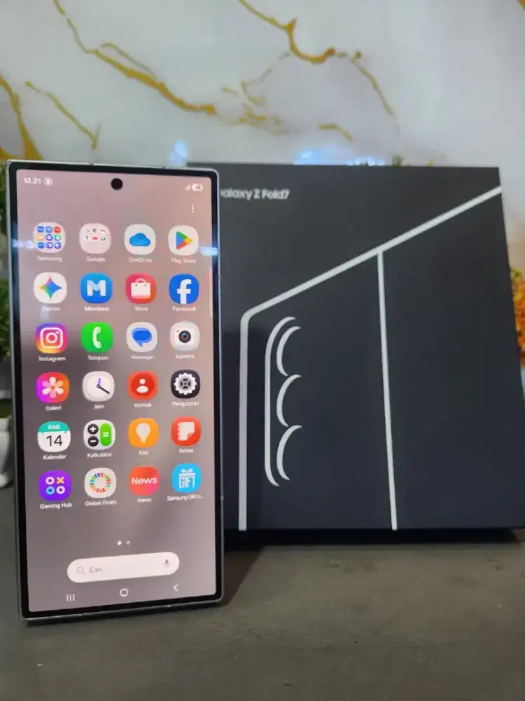 SAMSUNG Z FOLD 7 5G RAM 12/512GB ORIGINAL SEIN MULUS NORMAL