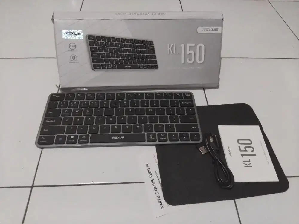 Rexus KL150 wireless keyboard. No defect, (like new?)