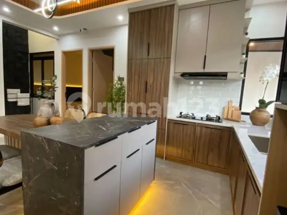 Rumah Full Furnished Seperti Baru Dengan Konsep Kekinian Japandi - Lokasi Super Strategis Dekat Ikea Mall Kota Baru Parahyangan