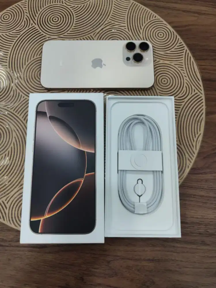 Iphone 16 Promax  255gb bh100% gransi ibox s/d mei 2027