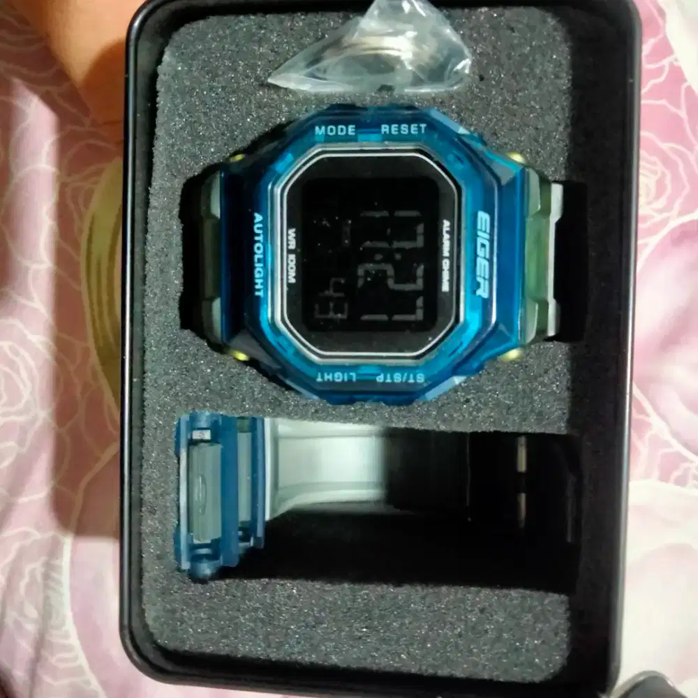 Jam tangan eiger original noken fullset