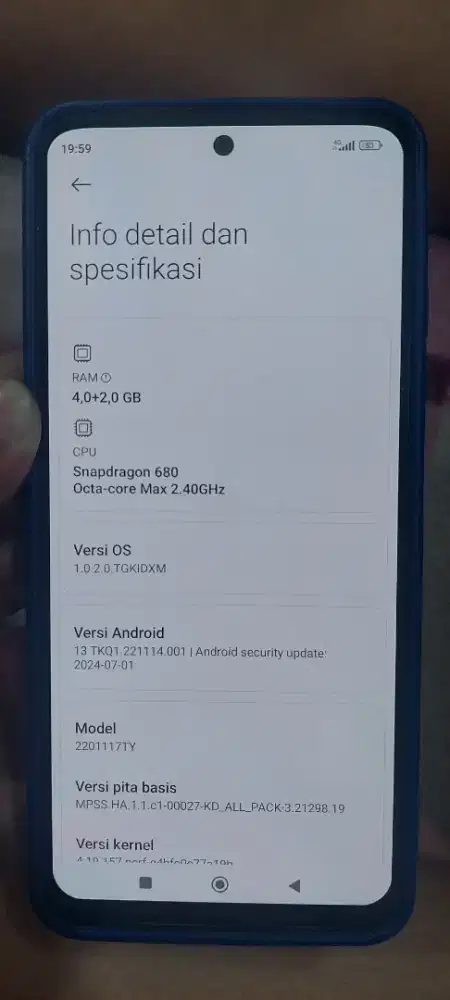 Redmi note 11 4+2/128