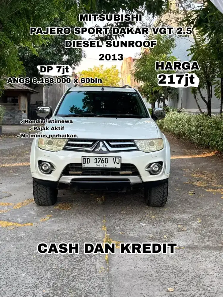 Dp 7jt !!! Pajero sport dakar diesel sunroof 2023