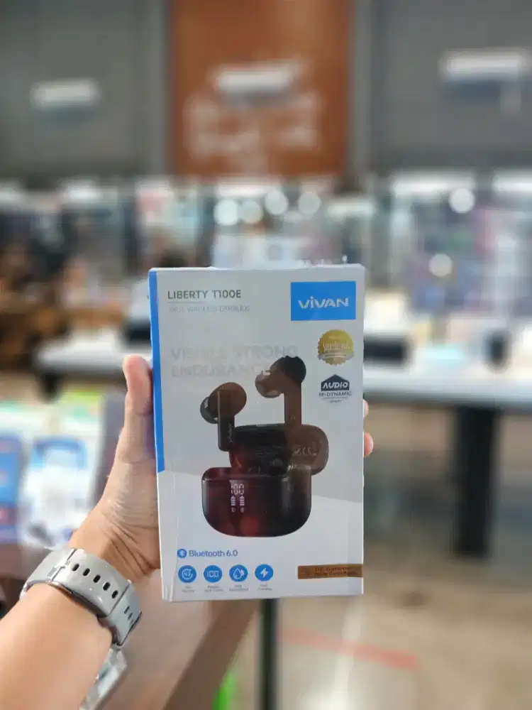 Vivan Liberty T100E TWS Earphone Headset Headphone Bluetooth 5.3