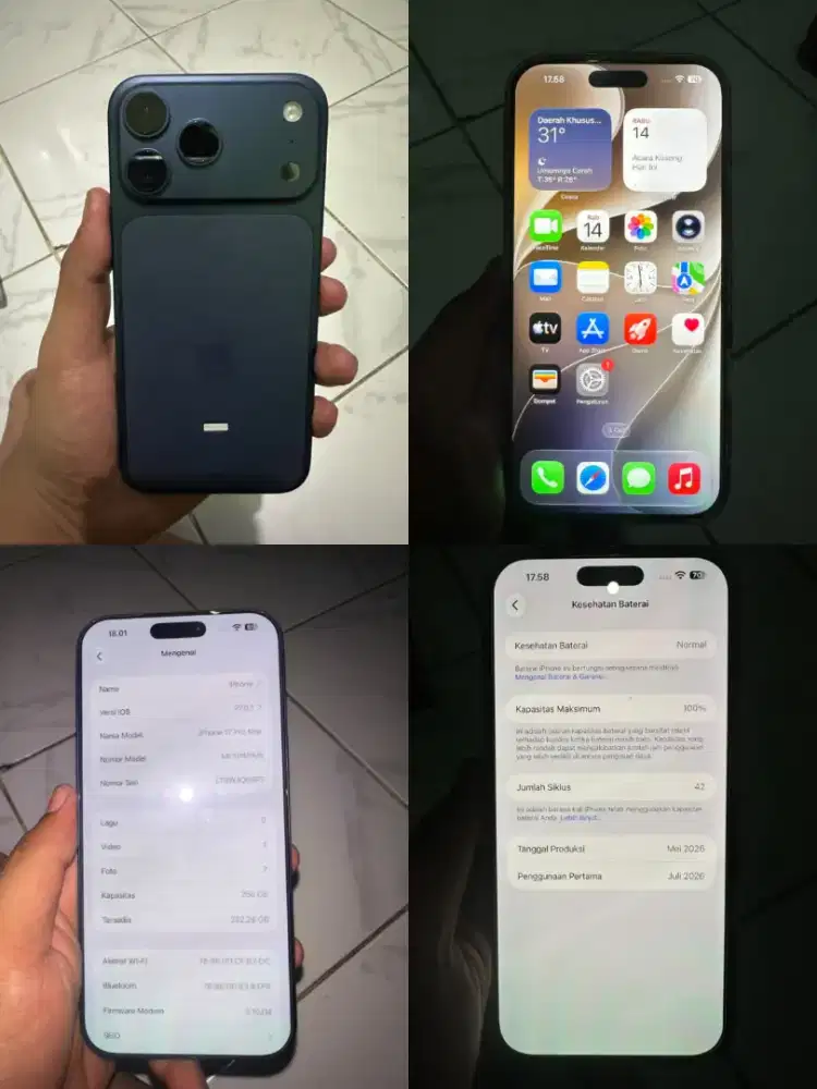 iPhone 17 promax 256 ibox