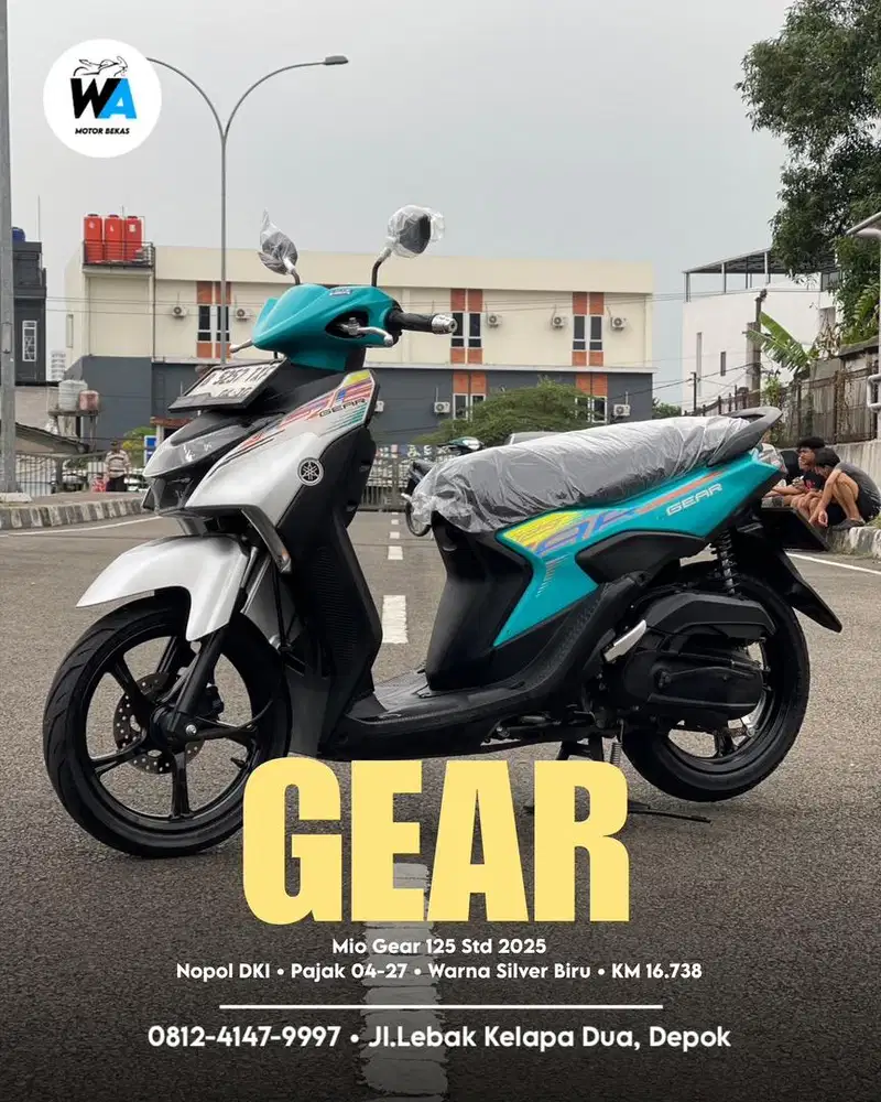 Cash/Kredit Yamaha Mio Gear 125 Std Tahun 2025