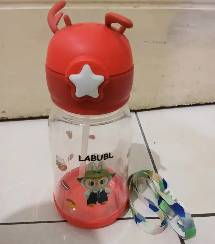 Botol minum anak cw motif labubu