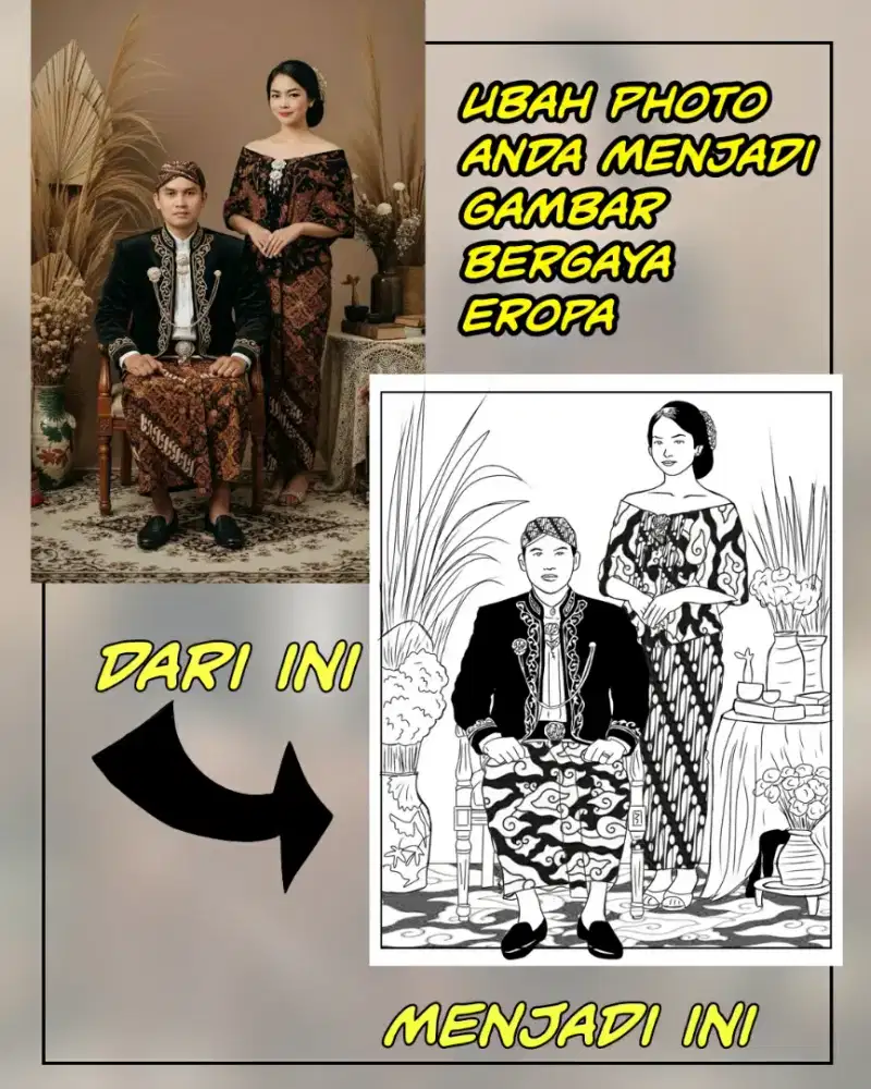 Jasa pembuatan photo menjadi gambar
