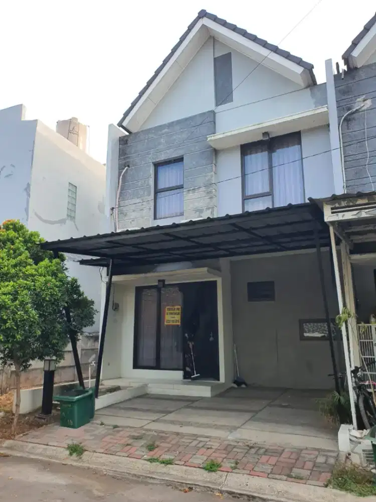 DIJUAL Rmh 2 LT  River Garden, GaluhMas Krw – Bns 3AC, Kosong Rapi!